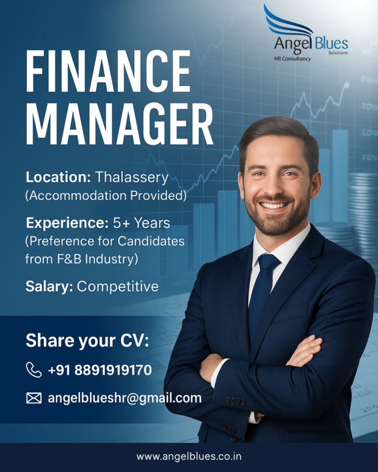 Finanace manager