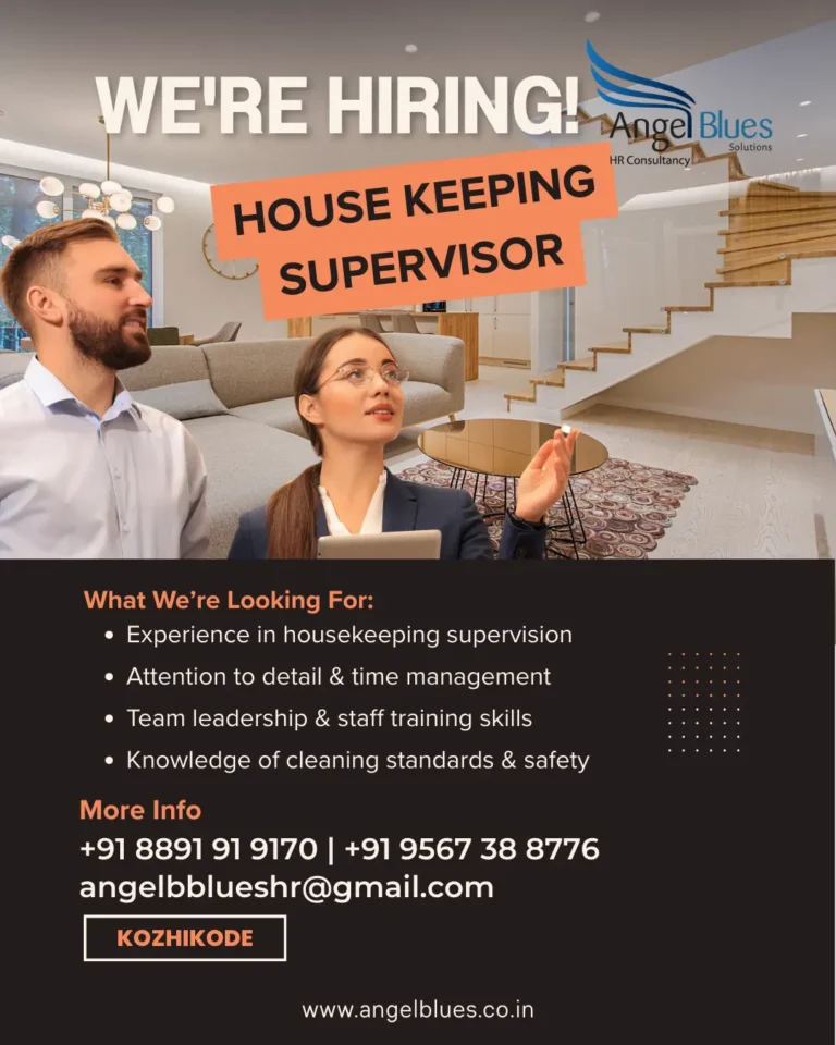 house keeping supervisor