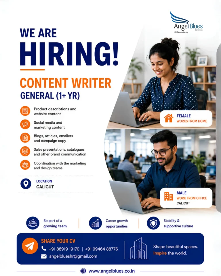 Hiring content writer kozhikode